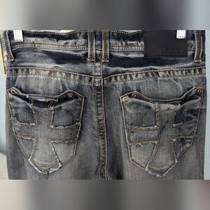CJ Black Mens Relaxed Straight Jean  Size 30x32